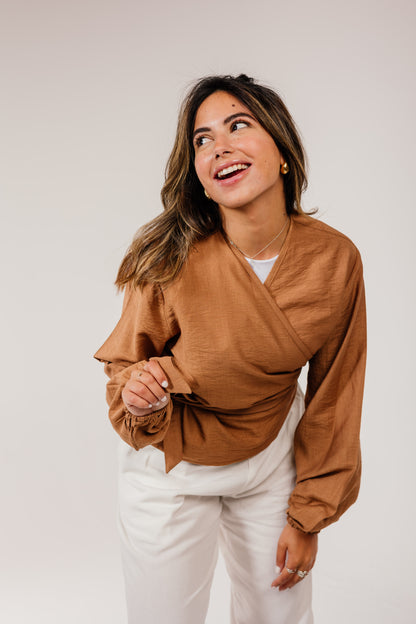Sashi blouse ( camel)