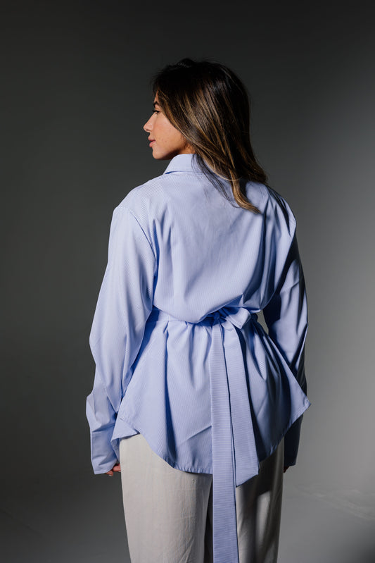 Azure shirt ( baby blue )