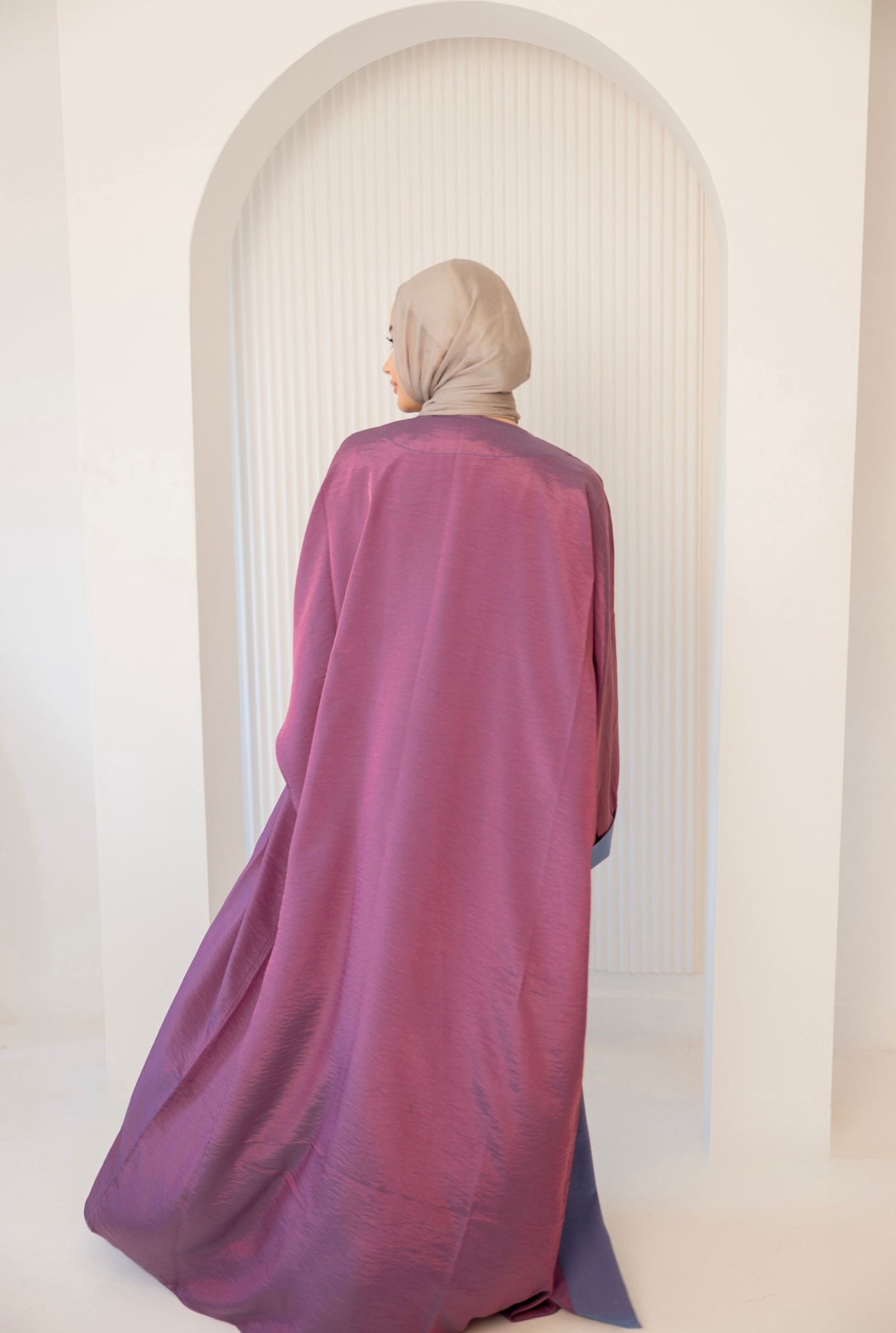 Twilight Elegance Kaftan purple