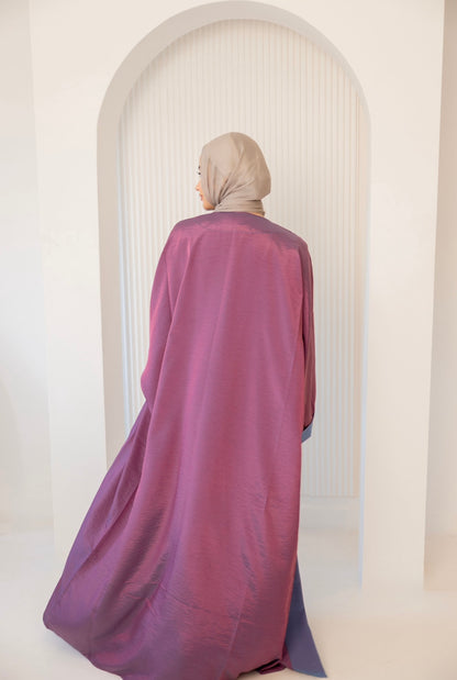 Twilight Elegance Kaftan purple