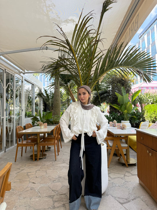 Taya Blouse ( White)