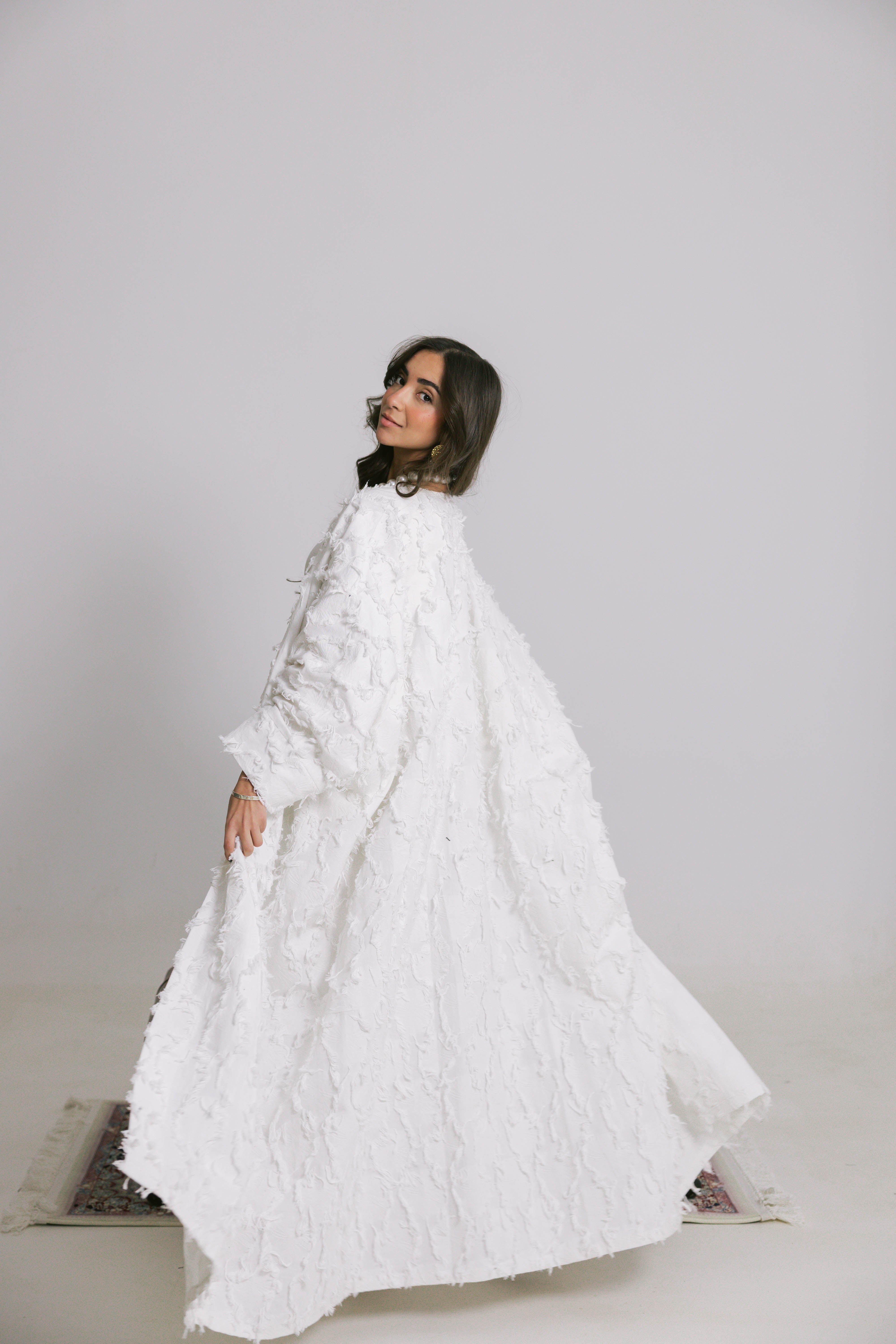 Rimal Kaftan ( off white )