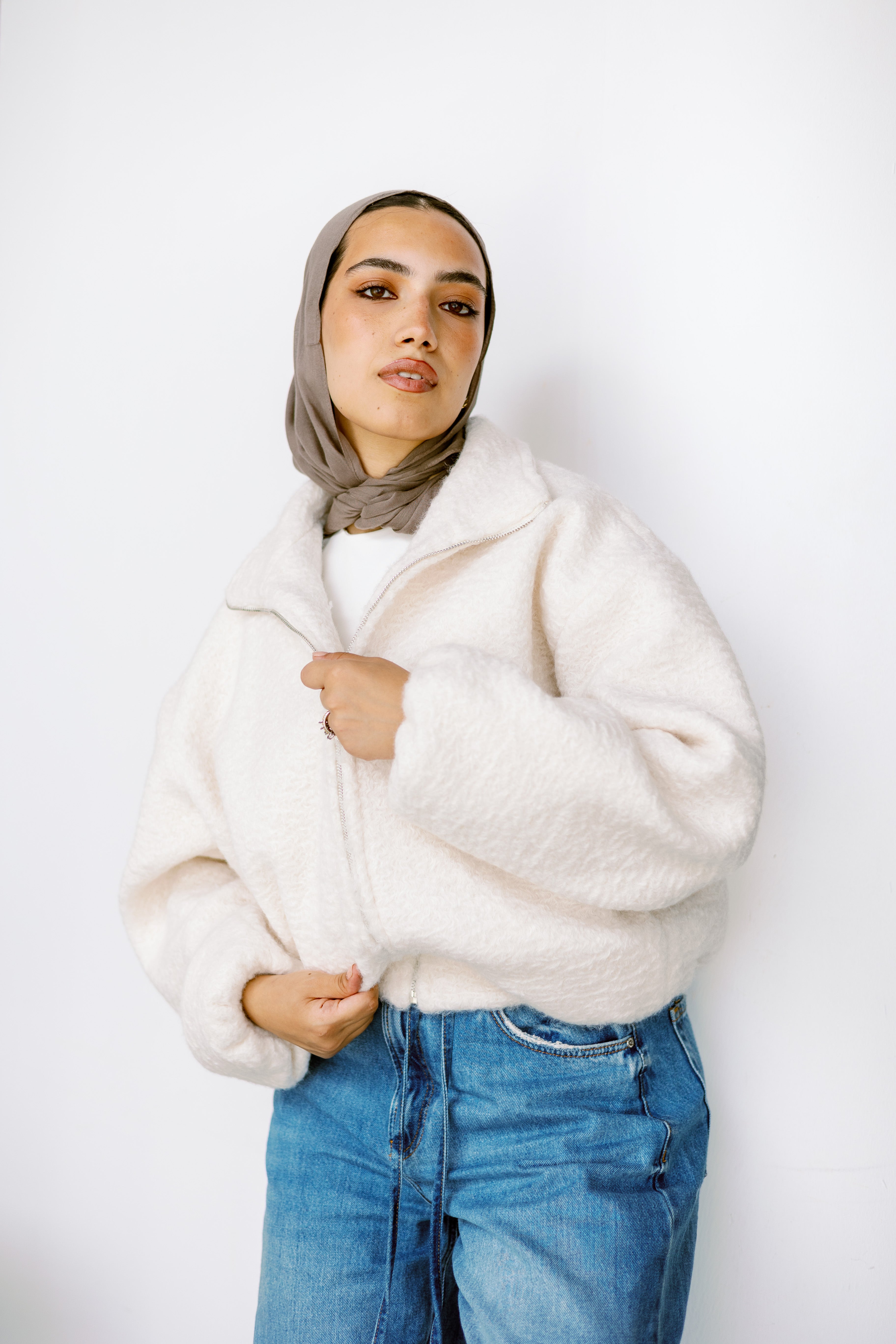 NÓIR JACKET ( OFF WHITE )