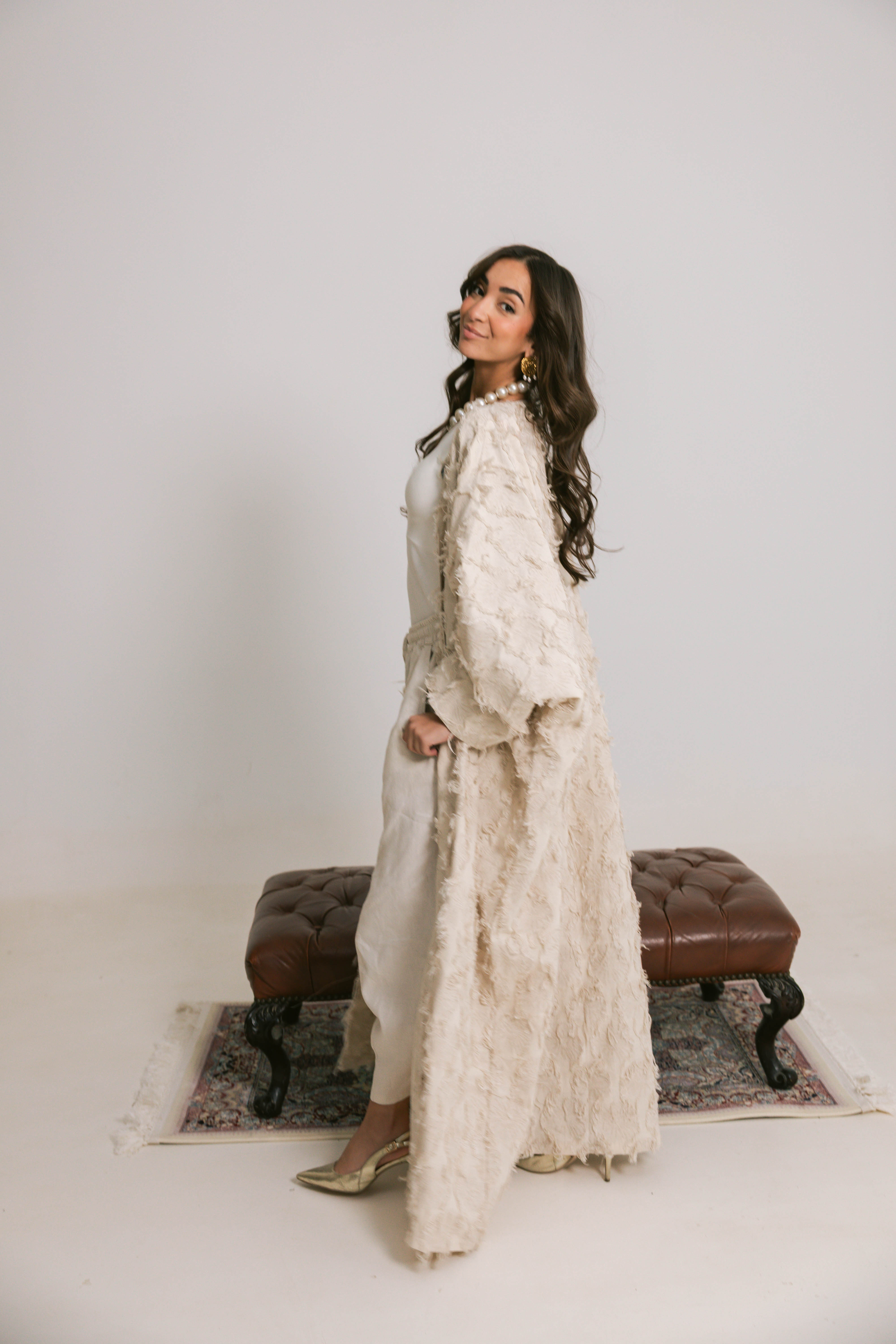 Rimal Kaftan ( Beige )