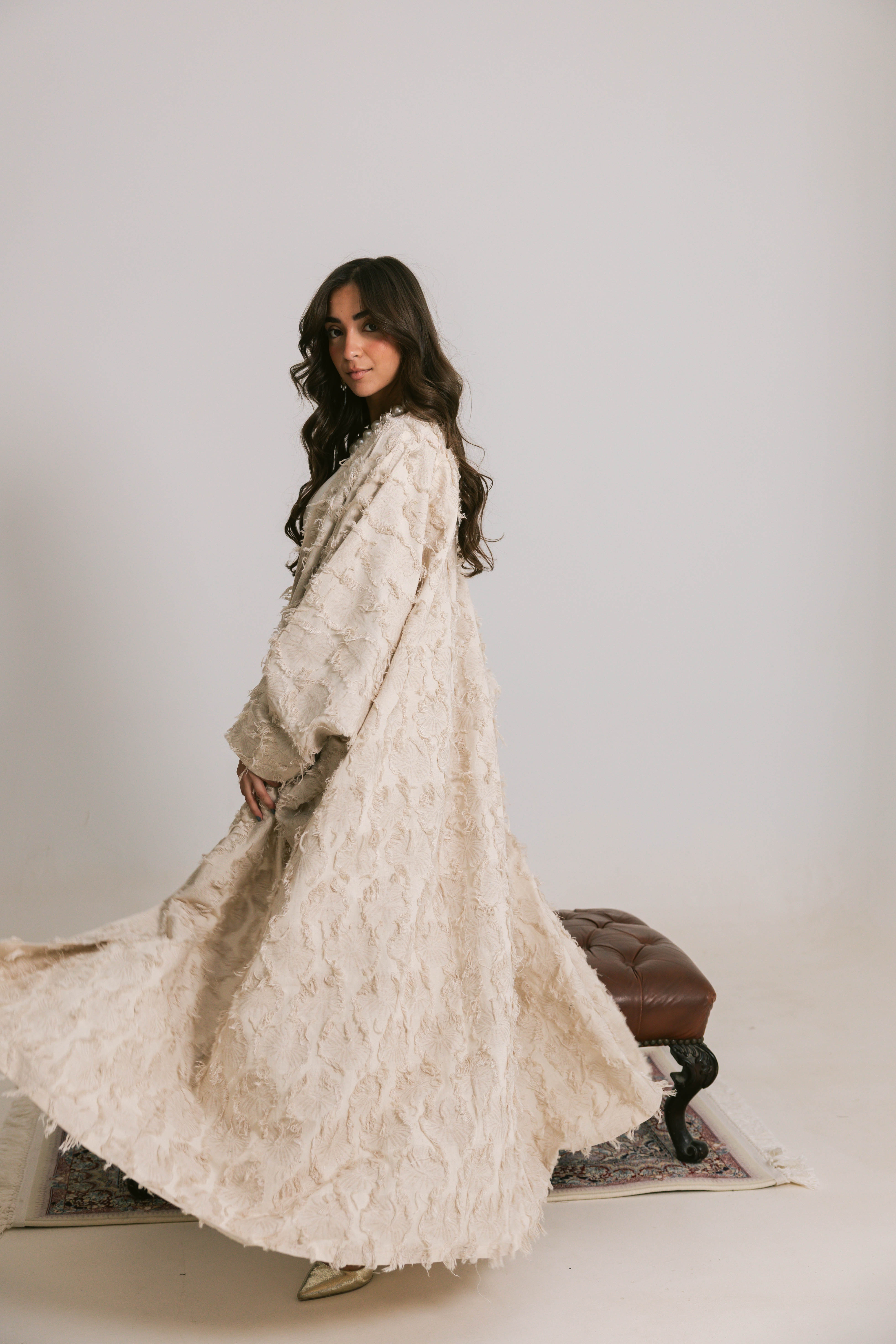 Rimal Kaftan ( Beige )