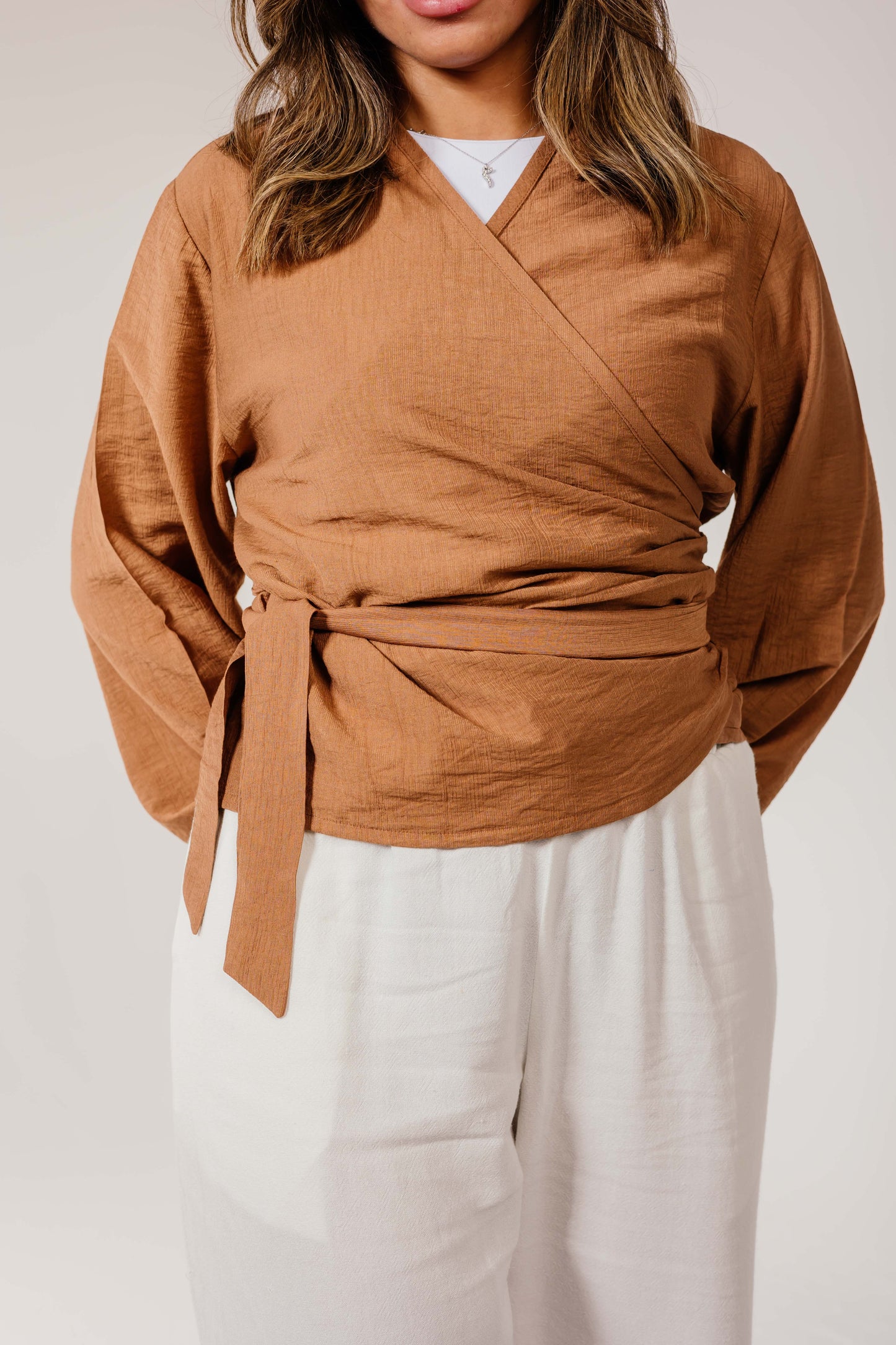 Sashi blouse ( camel)