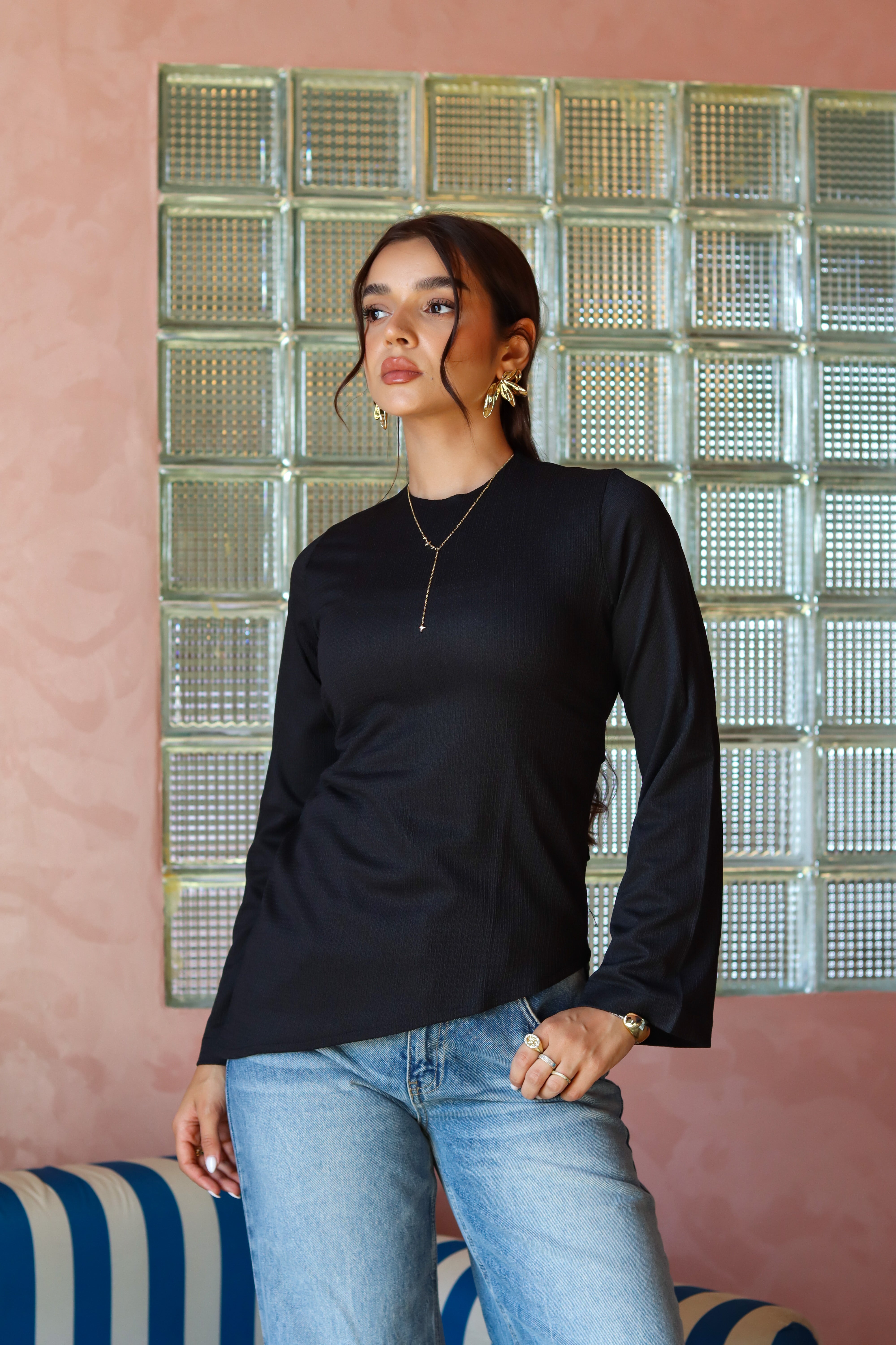 Noua blouse ( Black)