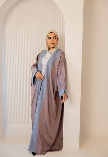 Twilight Elegance Kaftan pastel blue