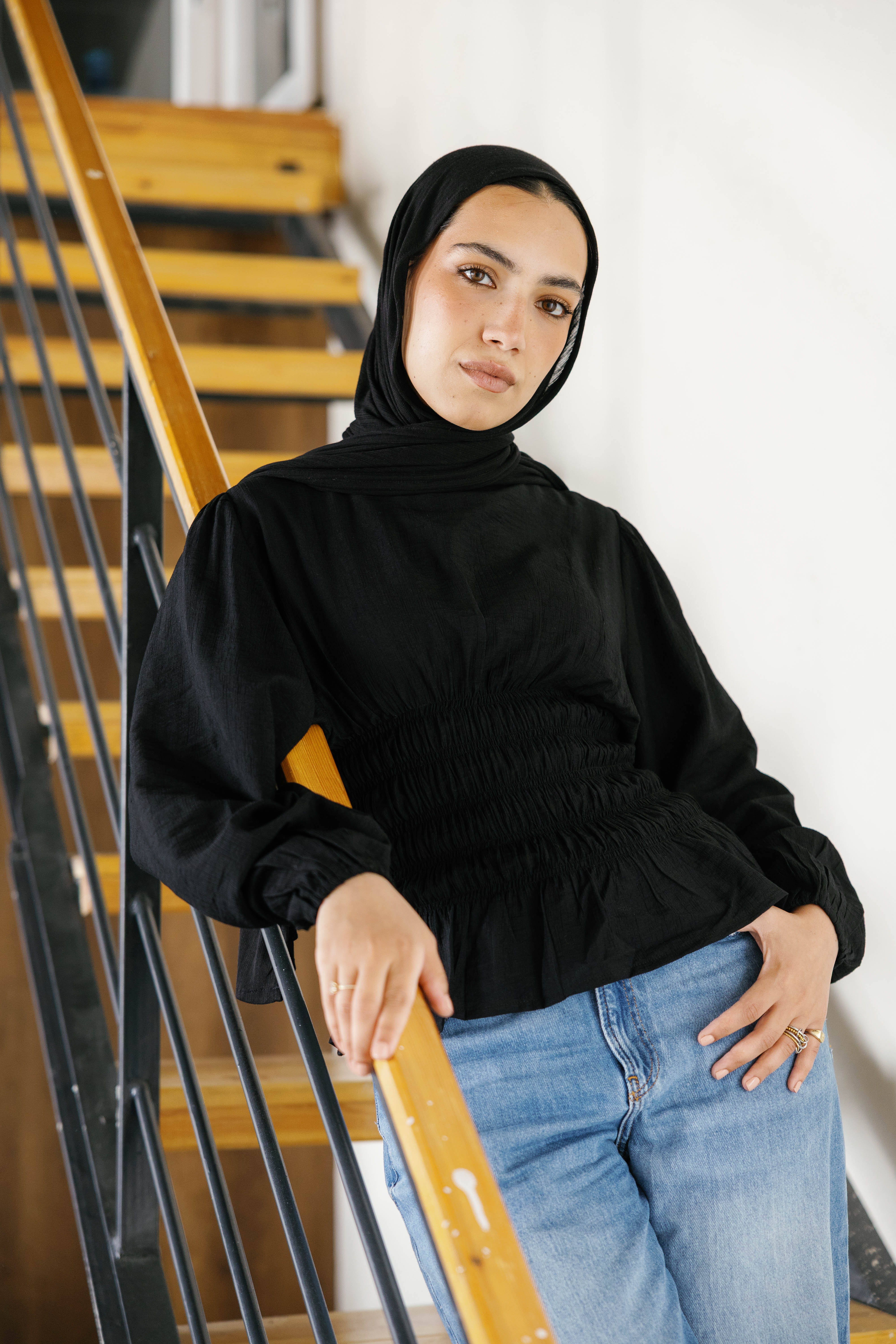 Mila Blouse ( Black)