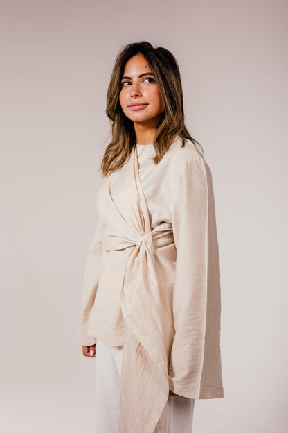 Serena Top (Beige)