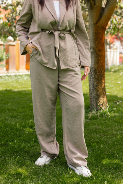Puffy Set Mocha (Linen)