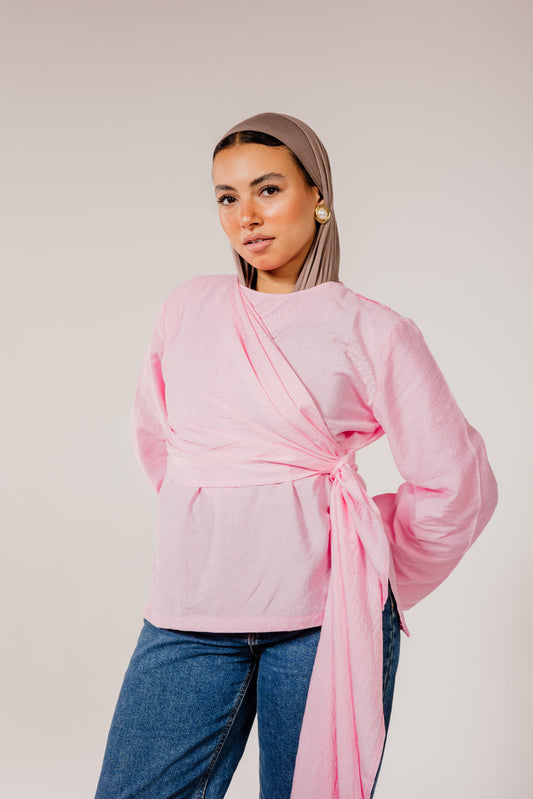 Serena Top (Baby pink )