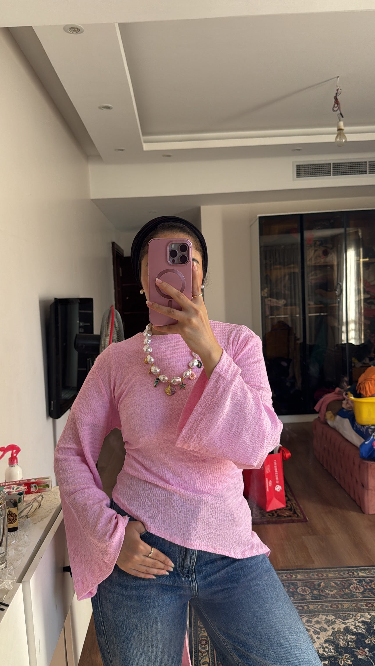 Noua blouse (Baby pink )